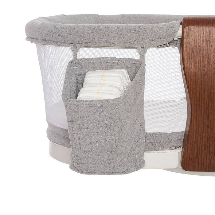 HALO Innovations BassiNest Swivel Sleeper Luxe - Dove Gray Tweed (LOCAL PICKUP ONLY)