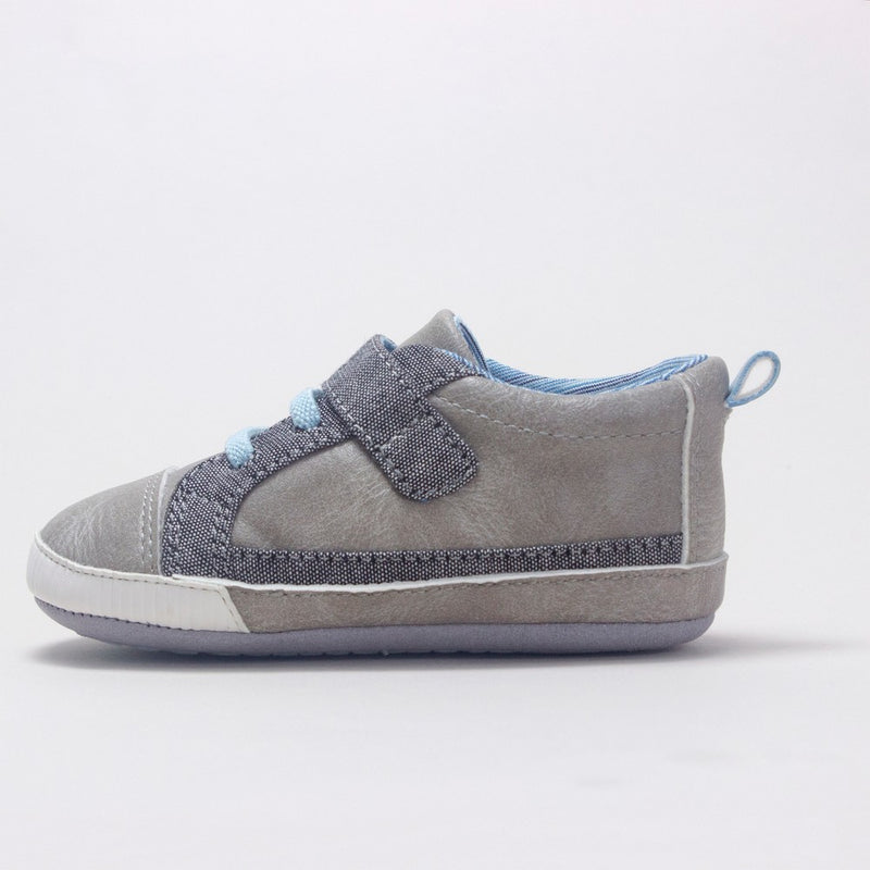 Baby Boys' Ro+Me by Robeez Parker Casual Sneakers - Gray 6-12M