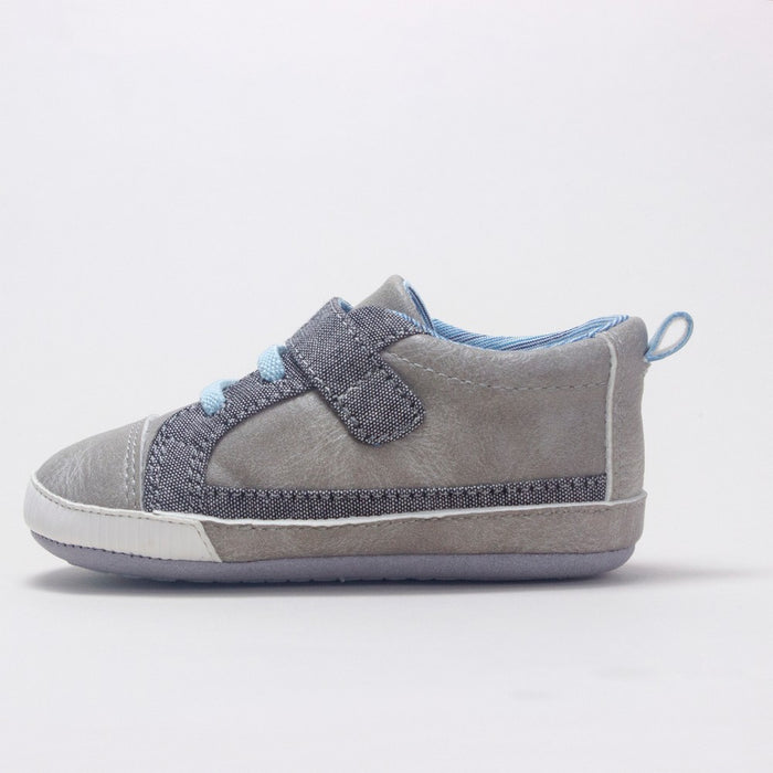 Baby Boys' Ro+Me by Robeez Parker Casual Sneakers - Gray 6-12M
