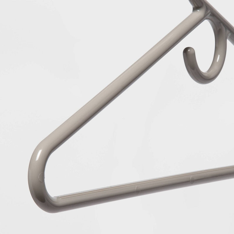 5pk Super Heavy Weight Hangers Gray - Room Essentials™
