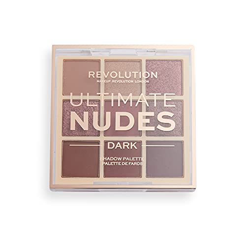 Makeup Revolution, Ultimate Nudes, Eyeshadow Palette, Dark *NEW*
