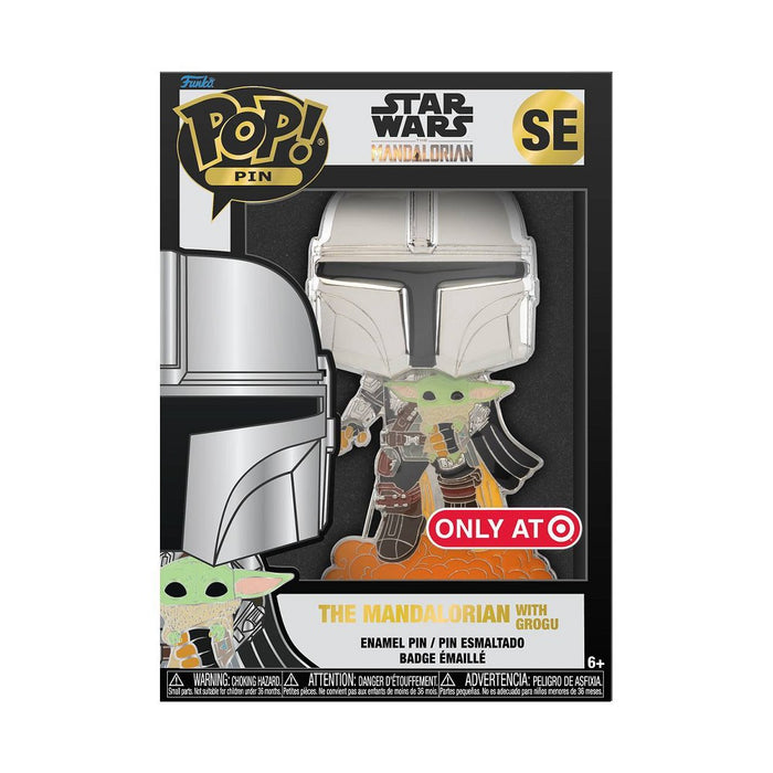 Funko POP! Star Wars: The Mandalorian - Mando Holding Grogu (Target Exclusive)