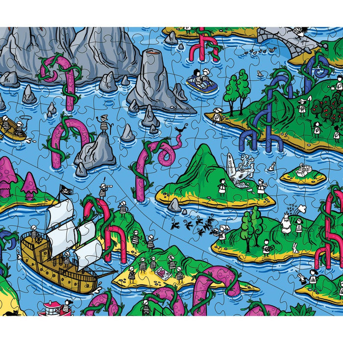 The Happy Isles - Jigsaw Puzzle From The Magic Puzzle Company 1000pc