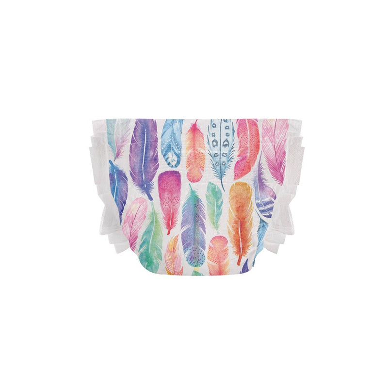 The Honest Company Disposable Diapers Wingin' It & Painted Feathers - Size 5 - 50ct810022917329.