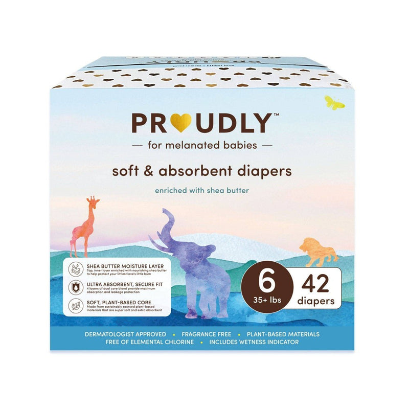 PROUDLY COMPANY Soft & Absorbent Diapers - Size 6 - 42ct