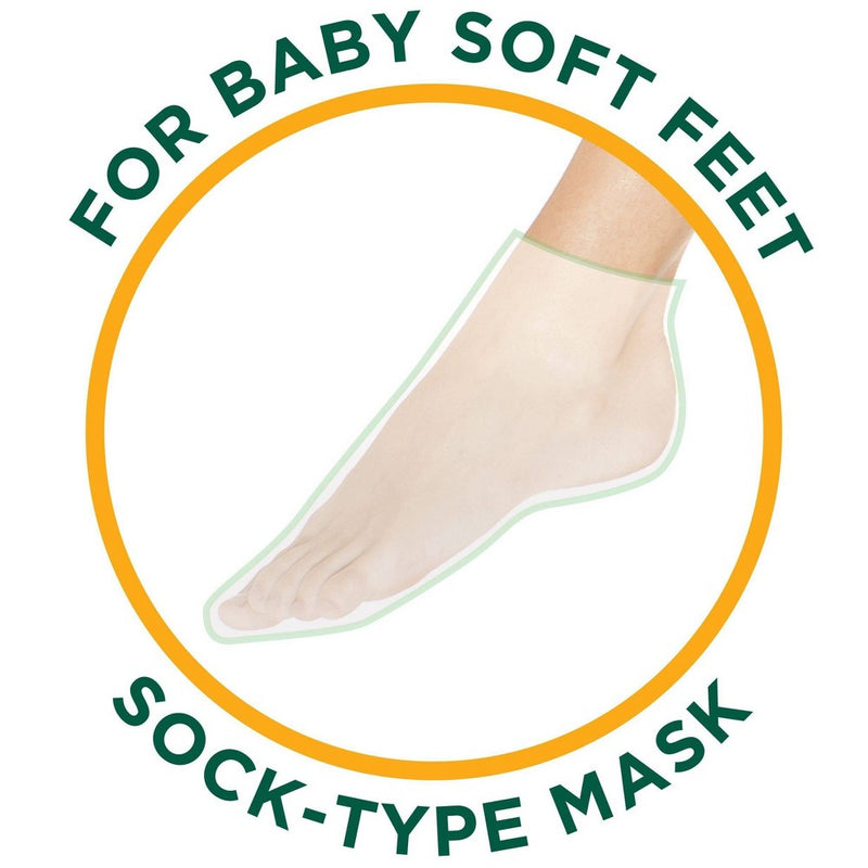 Earth Therapeutics Peeling Exfoliating Foot Mask - 1 Pair