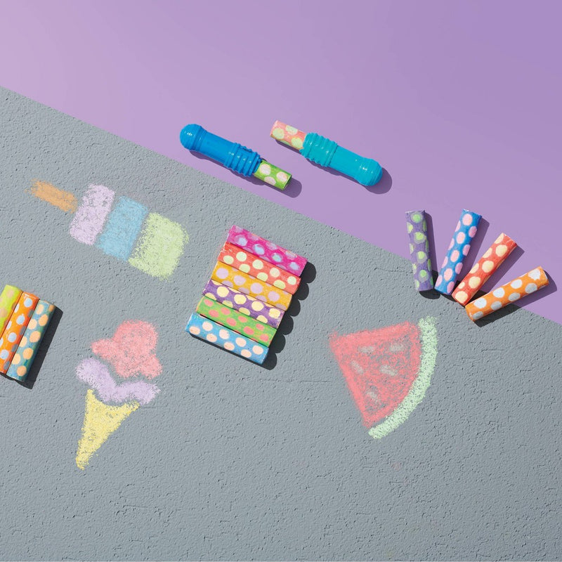 20pc Chalk Set & Bucket with 2 Holders - Sun Squad™