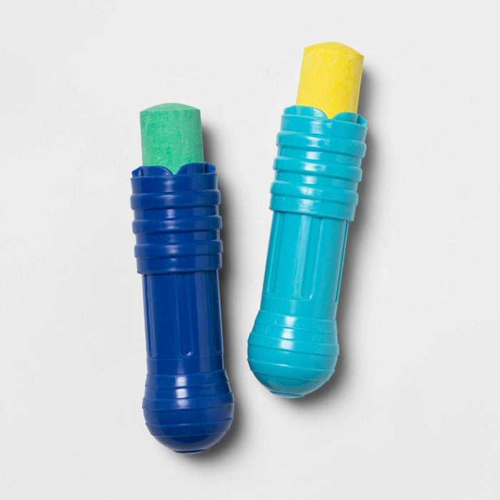 20pc Chalk Set & Bucket with 2 Holders - Sun Squad™
