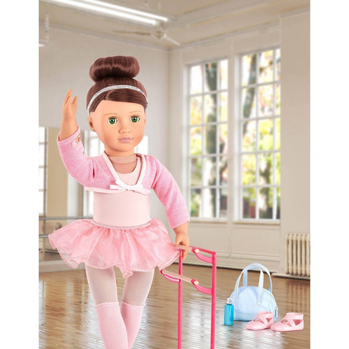 Our Generation Sydney Lee with Storybook & Outfit 18" Ballet Doll