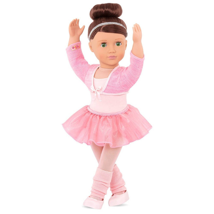 Our Generation Sydney Lee with Storybook & Outfit 18" Ballet Doll