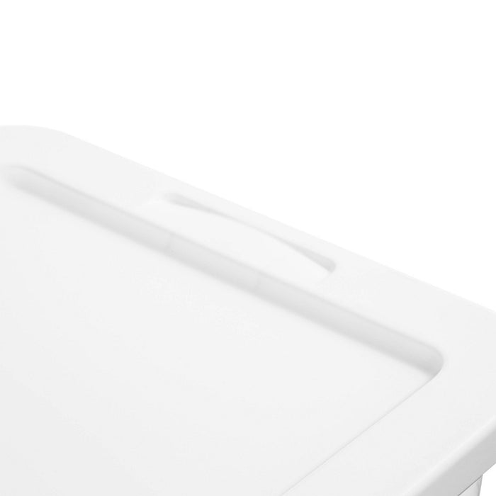 41qt Clear Under Bed Storage Box White - Room Essentials™
