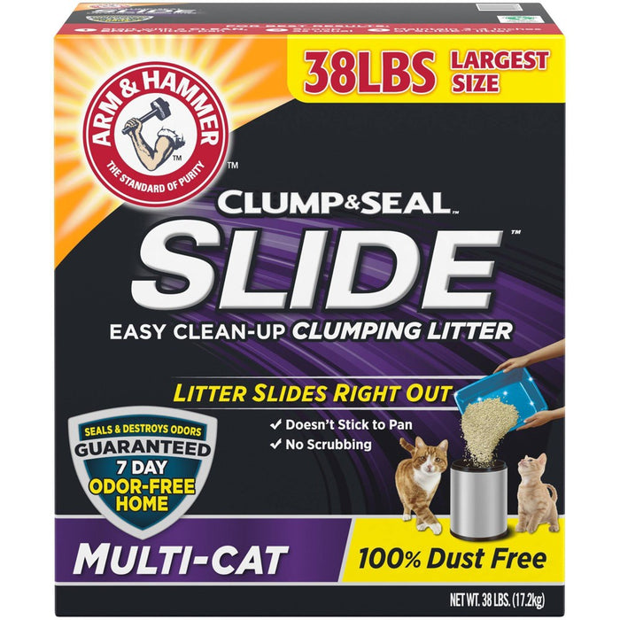Arm & Hammer Slide Clumping Cat Litter - 38lbs (LOCAL PICKUP ONLY)
