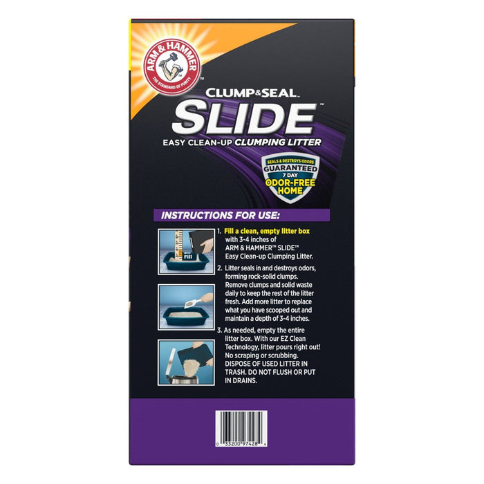 Arm & Hammer Slide Clumping Cat Litter - 38lbs (LOCAL PICKUP ONLY)
