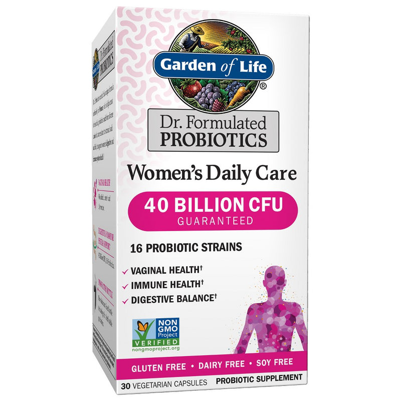 Garden of Life Dr. Formulated Probiotics Women's Daily Care Capsules - 30ct