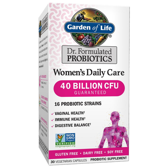 Garden of Life Dr. Formulated Probiotics Women's Daily Care Capsules - 30ct