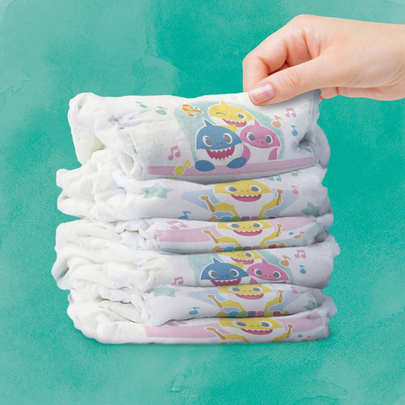 Pampers Pure Protection Training Underwear - Baby Shark - Size 3T-4T - 92ct