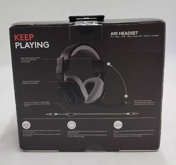Astro A10 Wired Gaming Headset for Xbox Series X|S/Xbox One - Black