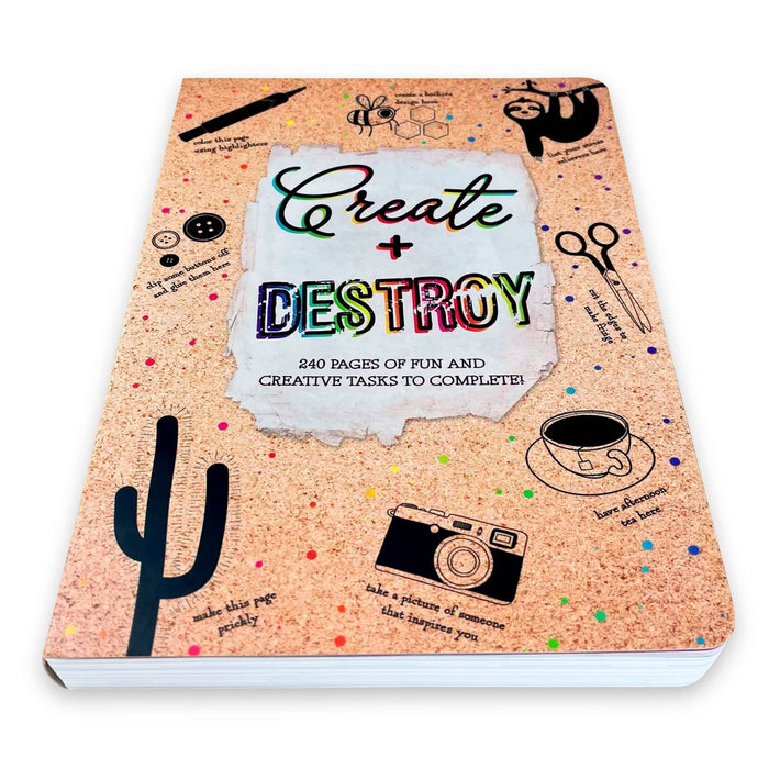 Create & Destroy Activity Book - Piccadilly *BRAND NEW*