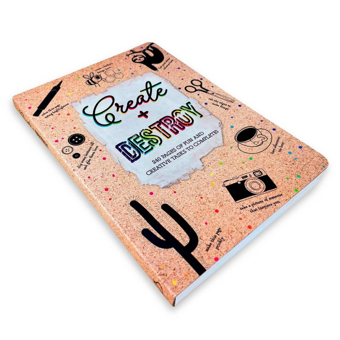 Create & Destroy Activity Book - Piccadilly *BRAND NEW*