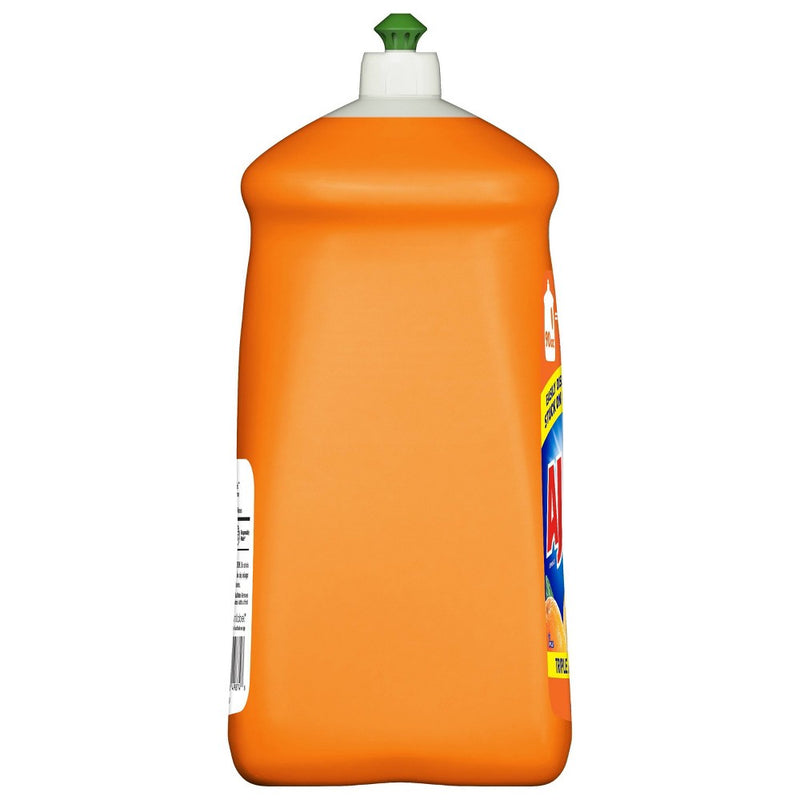 Ajax Ultra Triple Action Dishwashing Liquid Dish Soap - Orange - 90 fl oz