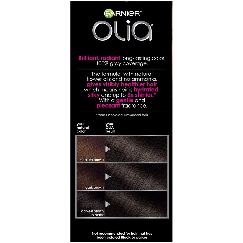 Garnier Olia Brilliant Color 3.0 Darkest Brown