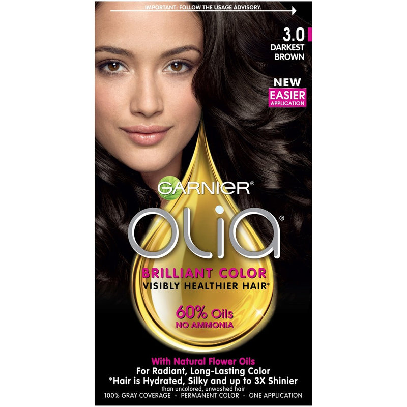 Garnier Olia Brilliant Color 3.0 Darkest Brown