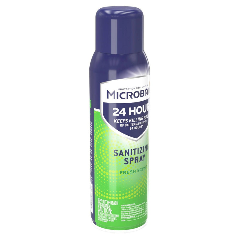 Microban 24 Hour Disinfectant Sanitizing Spray - Fresh Scent - 15 fl oz