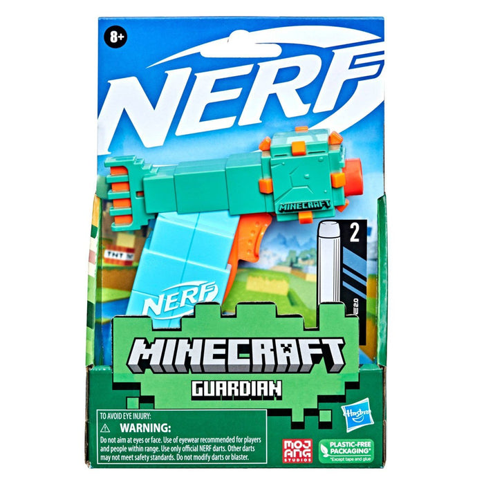 NERF MicroShots Minecraft Guardian Blaster