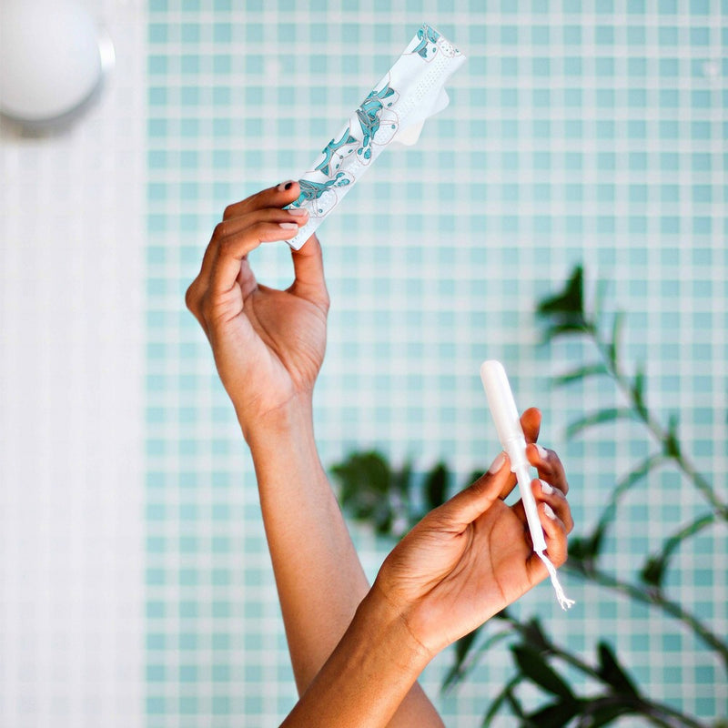 L . Organic Cotton Full Size Multipack Tampons - Regular/Super - 30ct