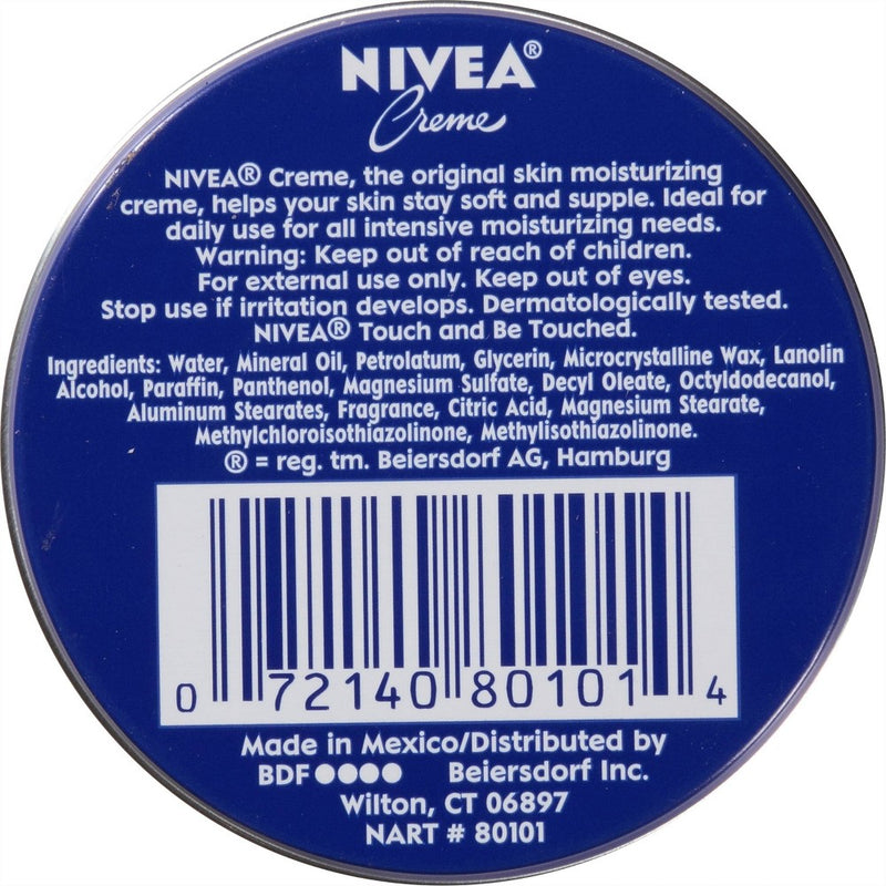 Nivea Creme Moisturizing Body, Hand and Face Cream - 1oz *NEW*
