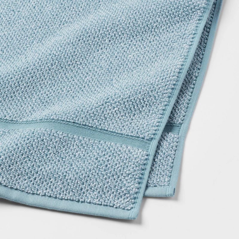 Performance Texture Bath Towel Aqua - Threshold™