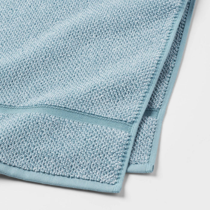 Performance Texture Bath Towel Aqua - Threshold™