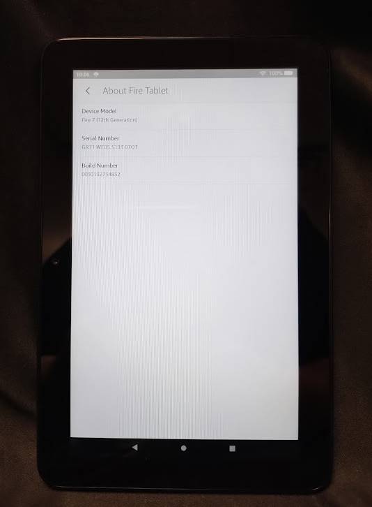 Amazon Fire HD 8 16GB 12th Gen. Kids Tablet - Blue - **PRE OWNED**