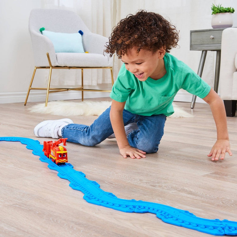Mighty Express Freight Nate Push & Go Train with Cargo Car