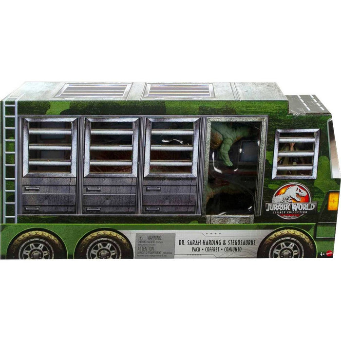 Jurassic World Legacy Collection Dr. Sarah Harding & Stegosaurus Figure Pack
