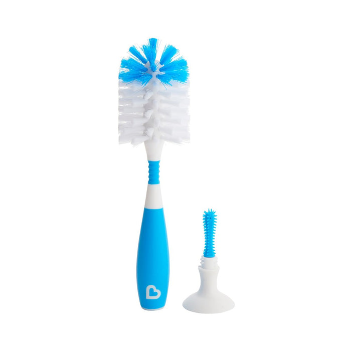 Munchkin Bristle Bottle Brush - Blue