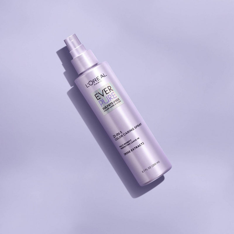 L'Oreal Paris EverPure 21-in-1 Color Caring Leave In Sulfate Free Spray - 6.8 fl oz