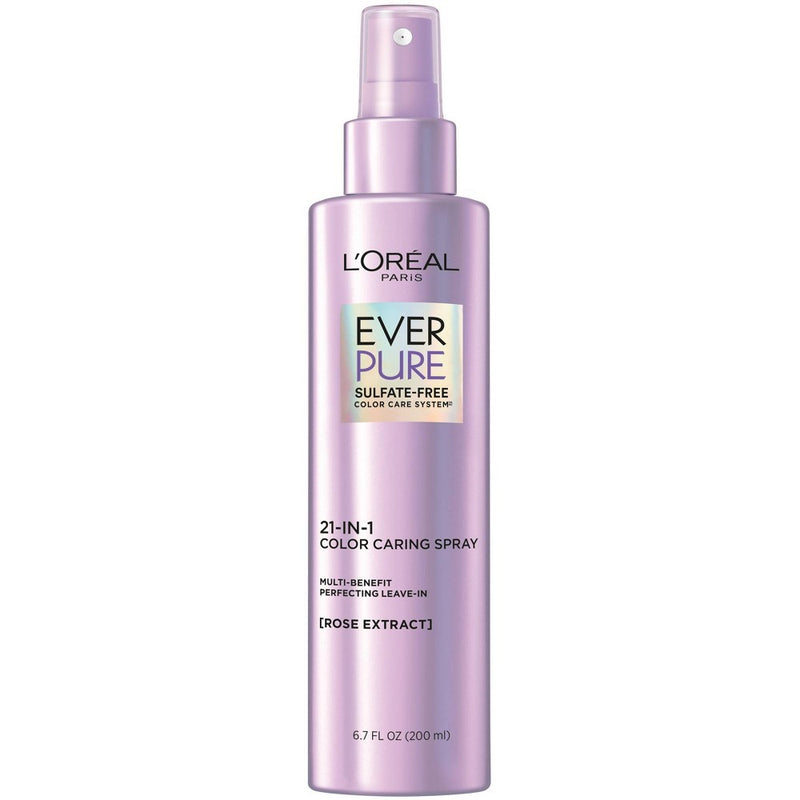 L'Oreal Paris EverPure 21-in-1 Color Caring Leave In Sulfate Free Spray - 6.8 fl oz