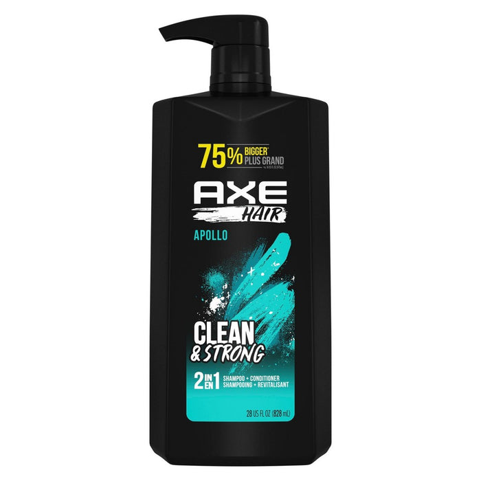 Axe Apollo Sage & Cedarwood Scent 2-in-1 Hair Shampoo & Conditioner - 28 fl oz