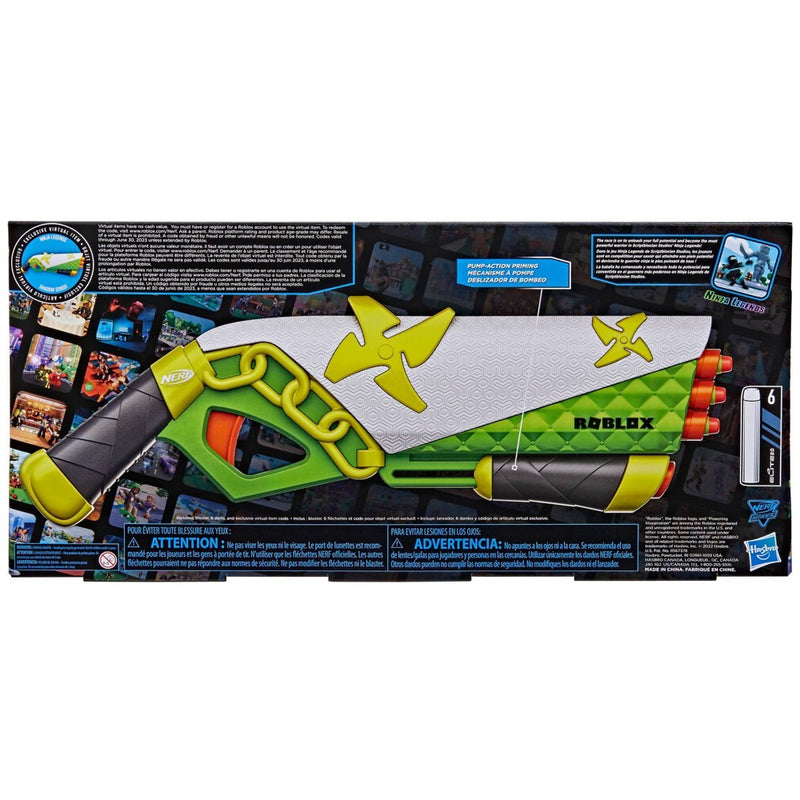 NERF Roblox Ninja Legends - Shadow Sensei Dart Blaster.2