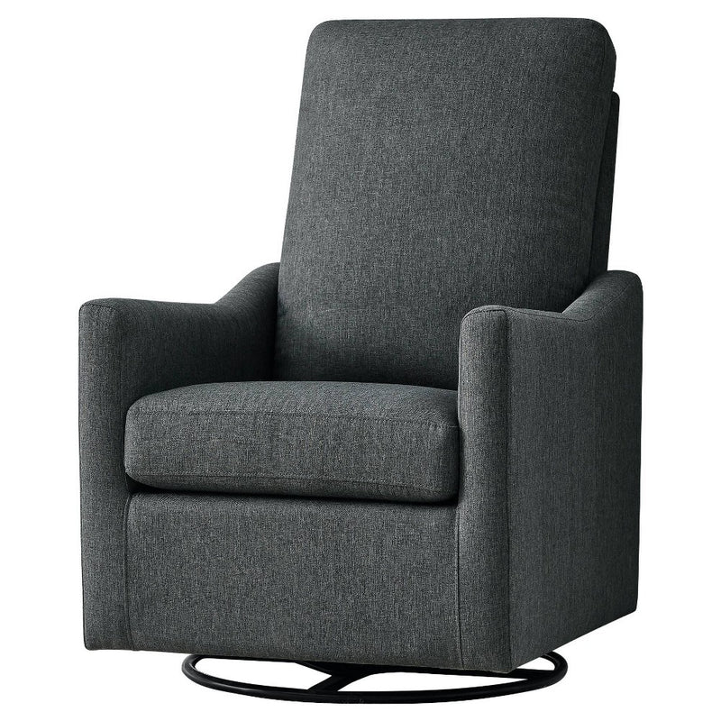 Delta Children Adley Nursery Glider Swivel Chair - Charcoal (LOCAL PICKUP ONLY)