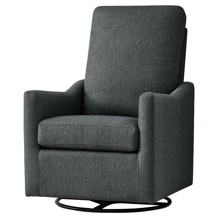 Delta Children Adley Nursery Glider Swivel Chair - Charcoal (LOCAL PICKUP ONLY)