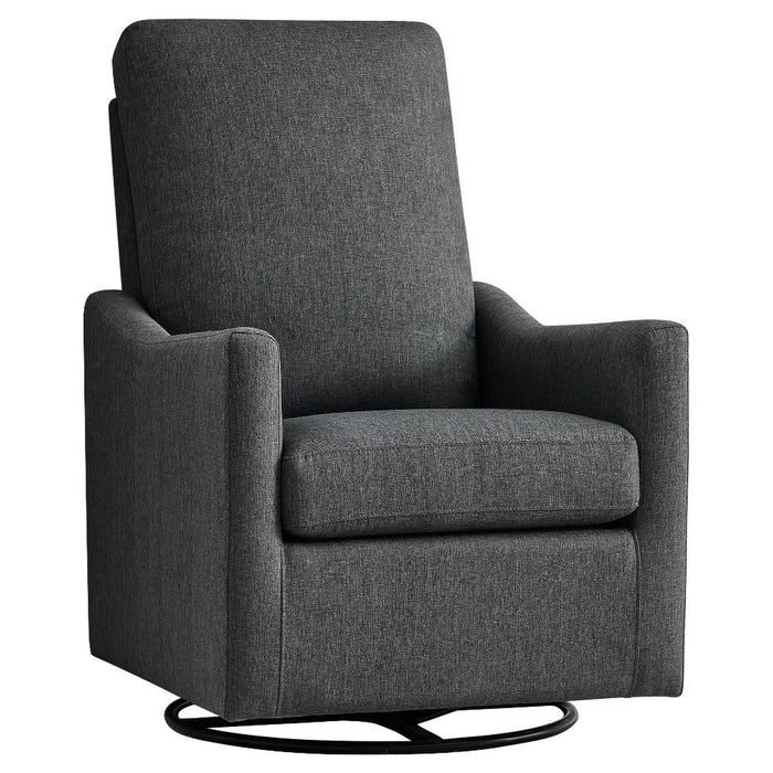 Delta Children Adley Nursery Glider Swivel Chair - Charcoal (LOCAL PICKUP ONLY)