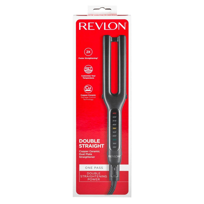 Revlon Copper Ceramic Dual Plate Straightener