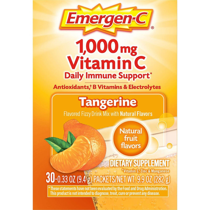 Emergen-C Vitamin C Dietary Supplement Drink Mix - Tangerine - 30ct
