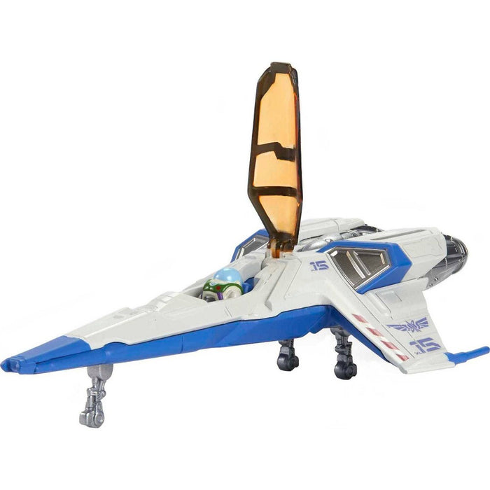 Disney Pixar Lightyear Hyperspeed XL-15 Spaceship Mini Buzz Lightyear Figure