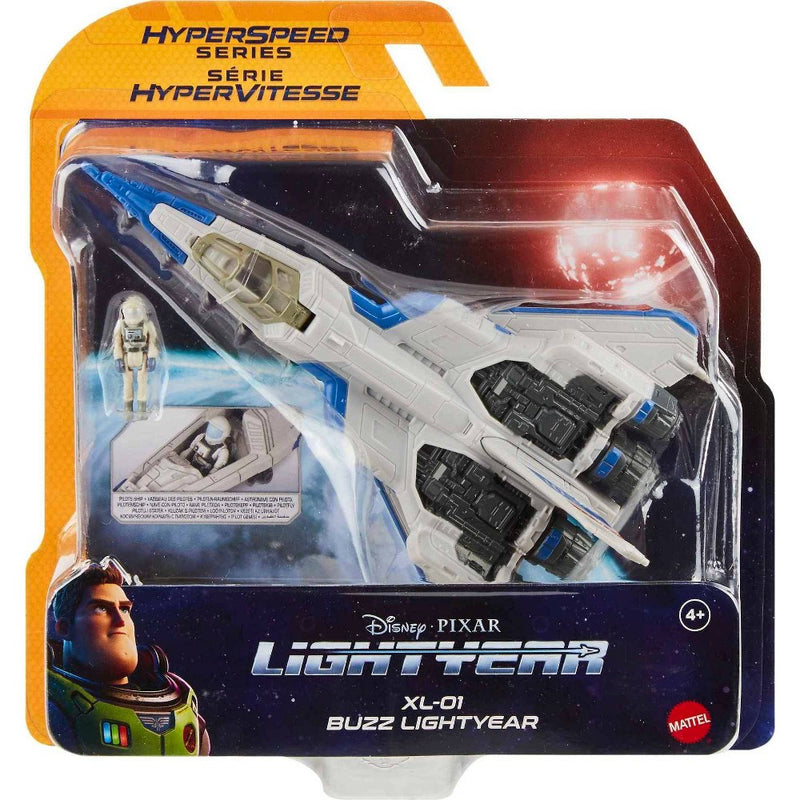 Disney Pixar Lightyear Hyperspeed Series Spaceship Mini Buzz Lightyear Figure
