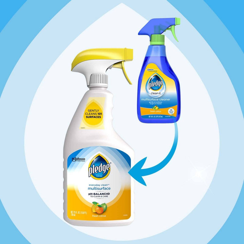 Pledge Multi-Surface Cleaner Trigger Bottle - 25oz