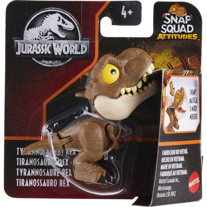 Jurassic World Snap Squad Attitudes Tyrannosaurus Rex Figure
