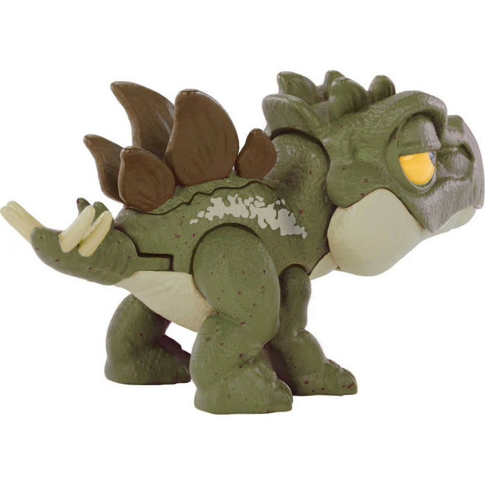 Jurassic World Snap Squad Attitude Stegosaurus Figure